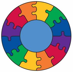Раскраска круг для детей #29 #97628