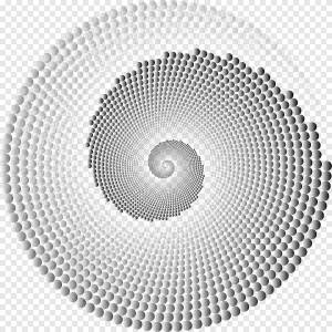 Раскраска круглая спираль #9 #97707