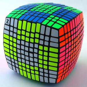 Раскраска кубик рубик #3 #98178