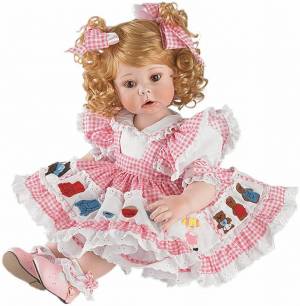 Раскраска куколки для девочек #4 #99751