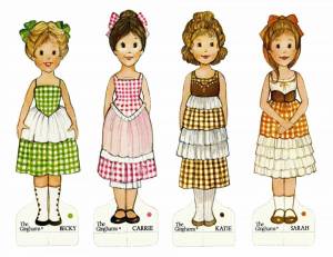 Раскраска куколки для девочек #21 #99768