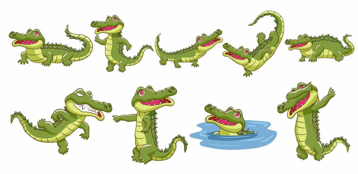 Крокодил для детей #5