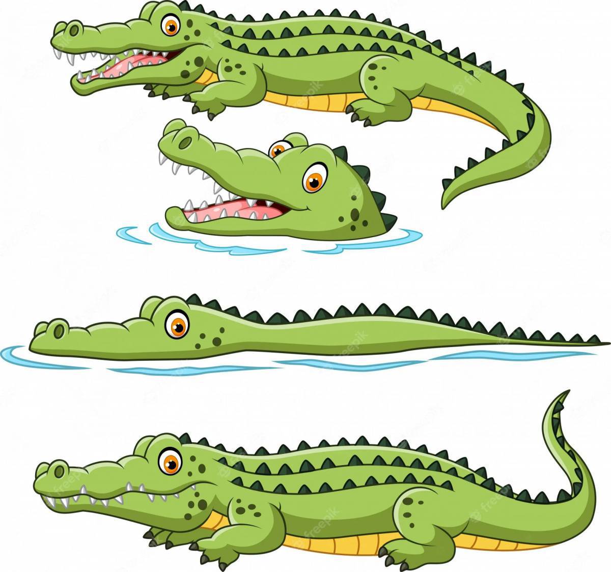 Крокодил для детей #14