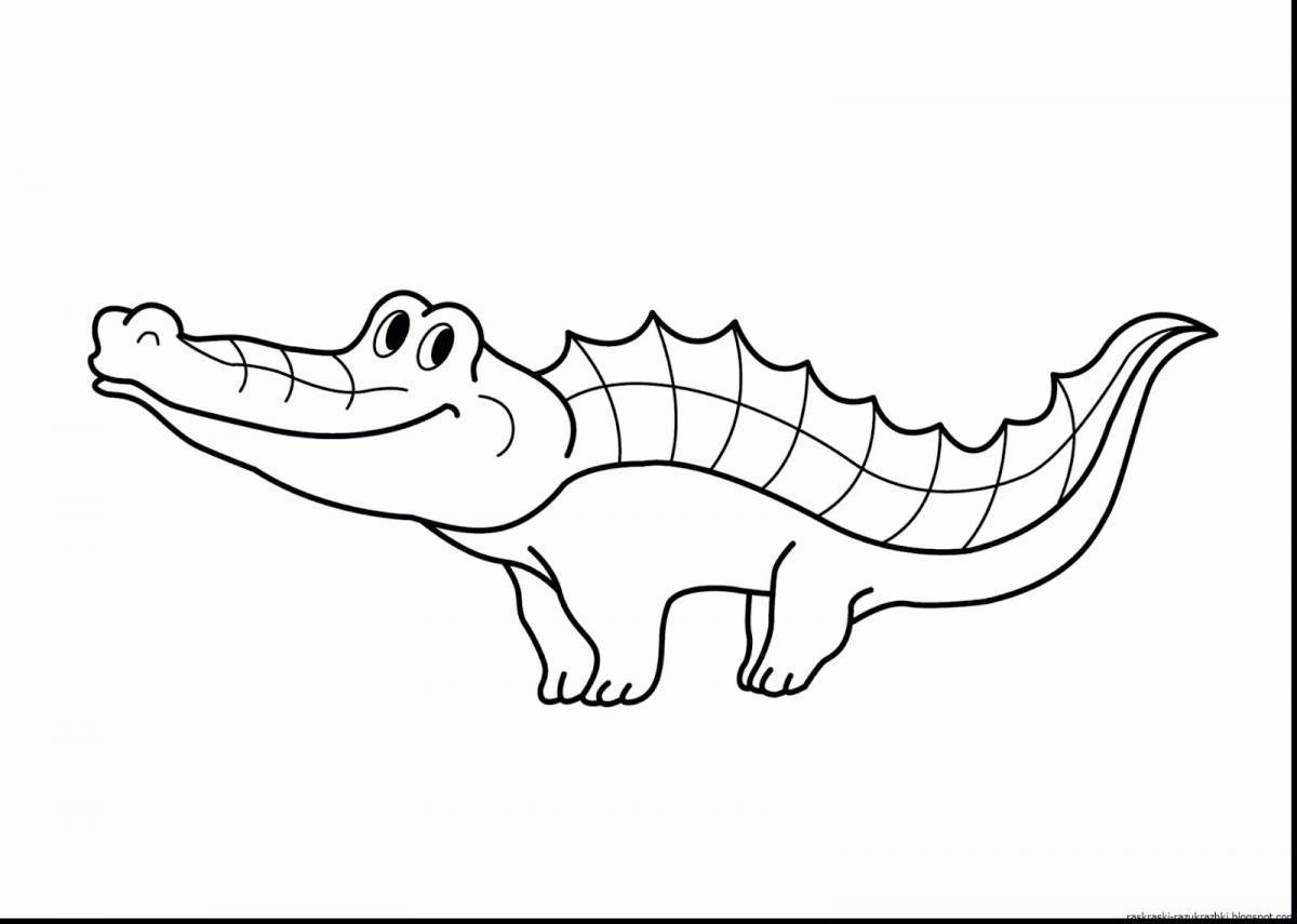 Крокодил для детей #16