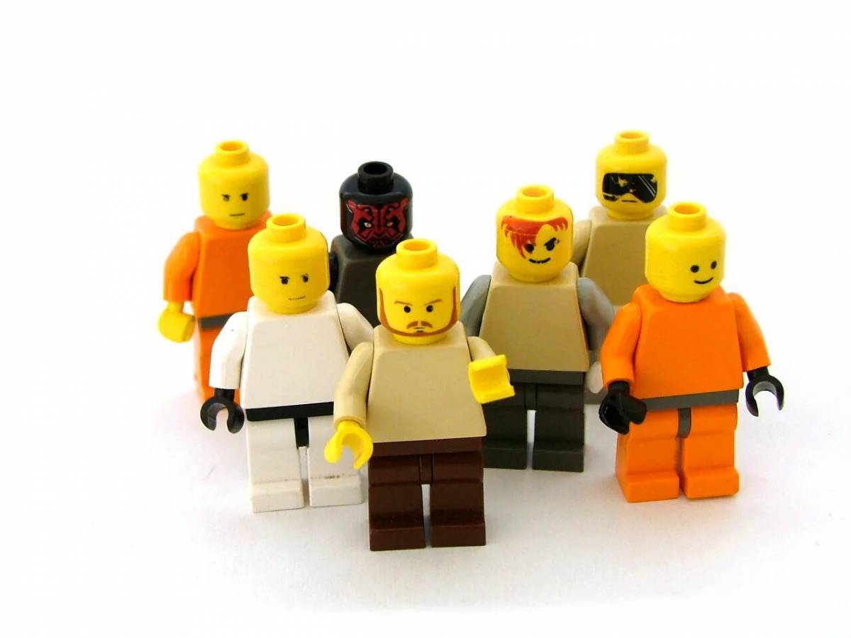 Лего человечки #14
