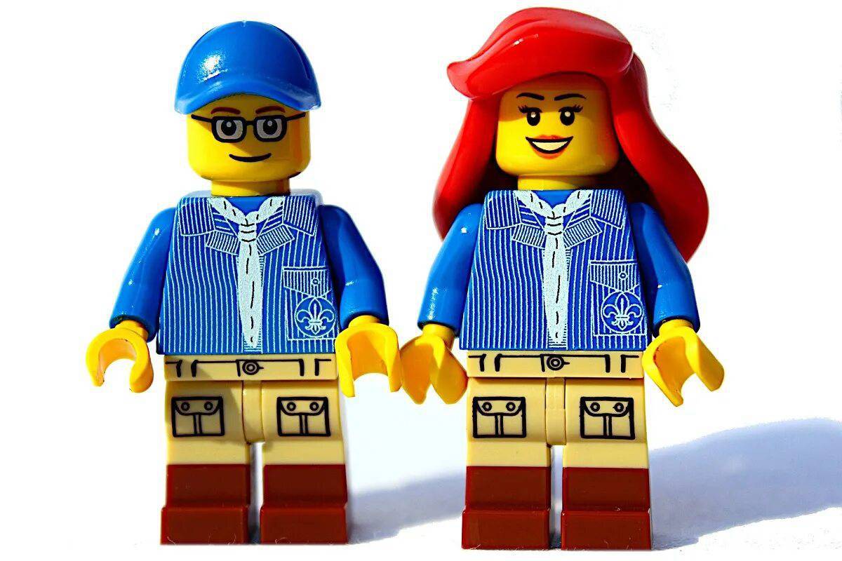 Лего человечки #16