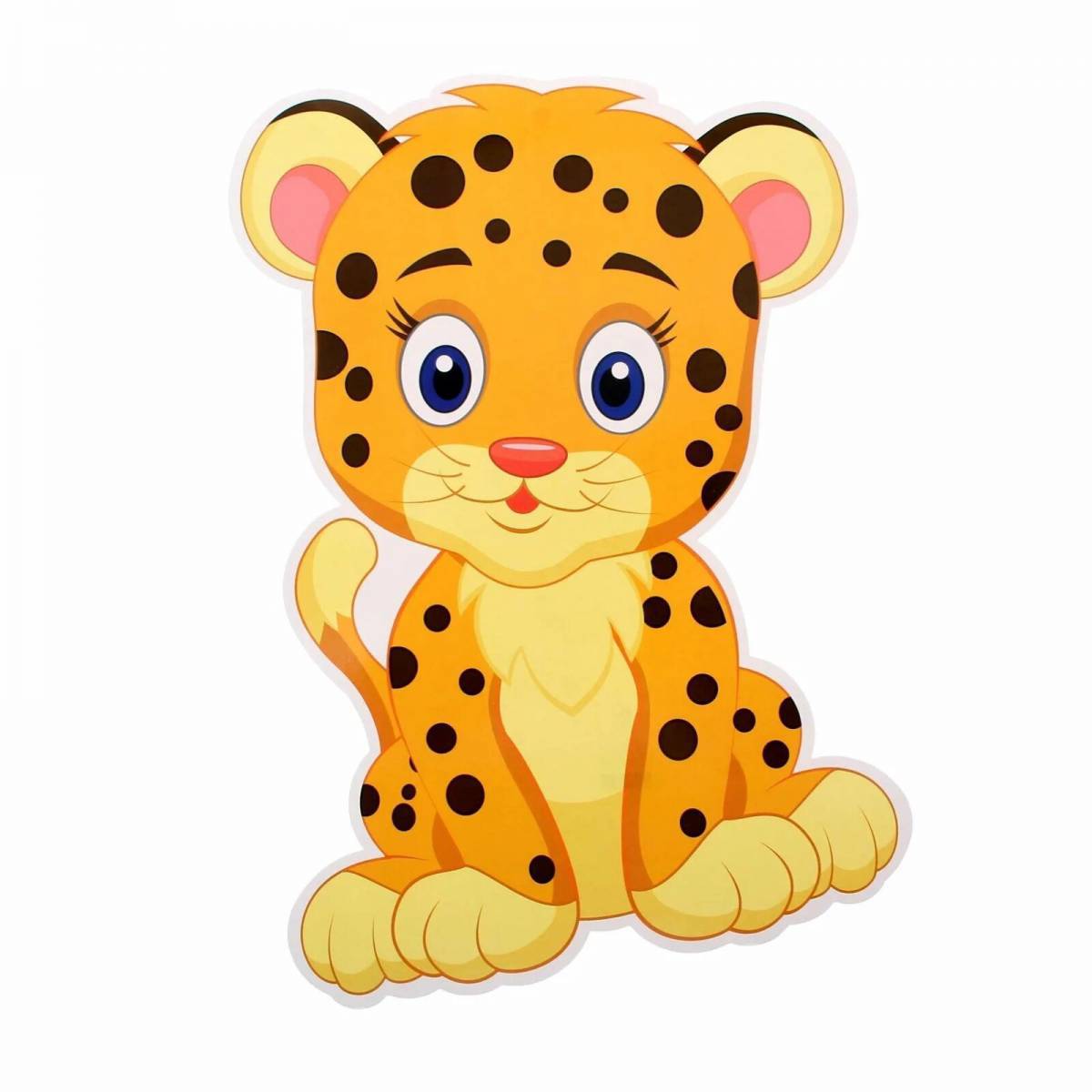 Леопард для детей #1