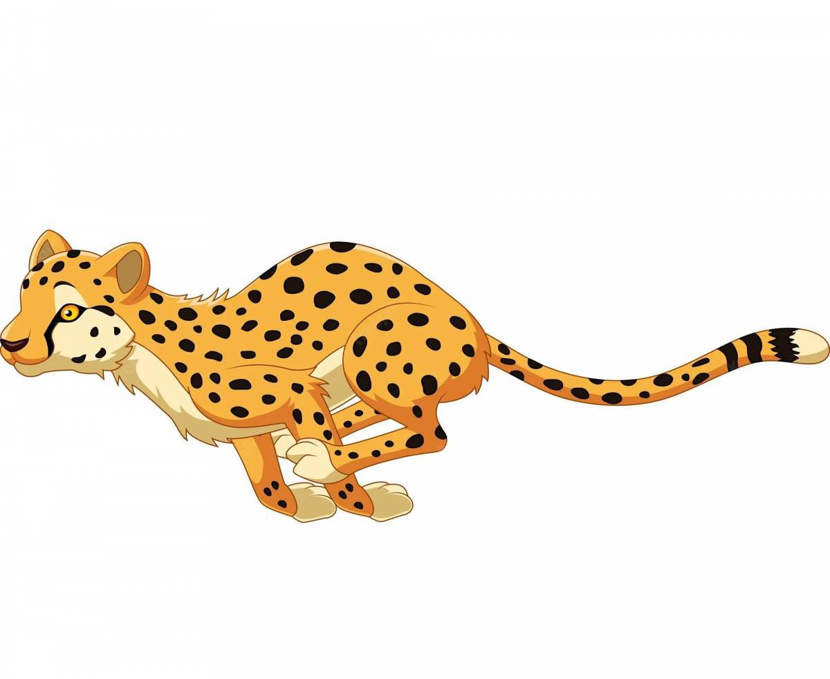 Леопард для детей #2