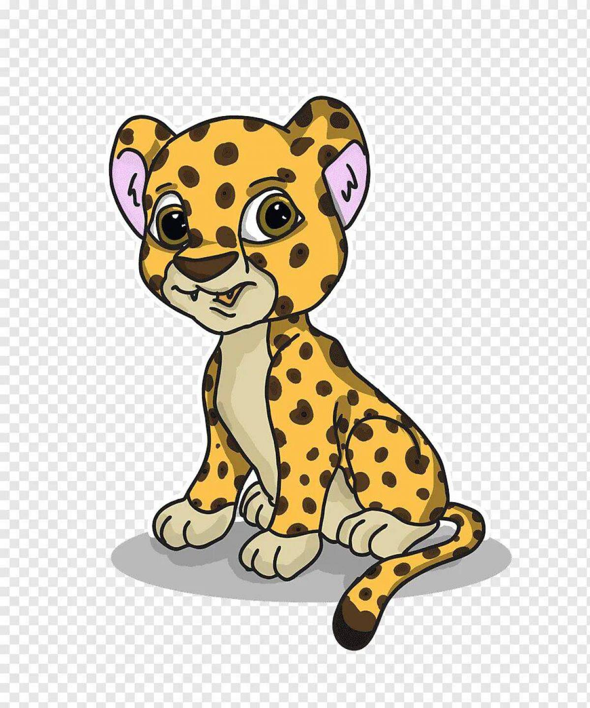 Леопард для детей #3