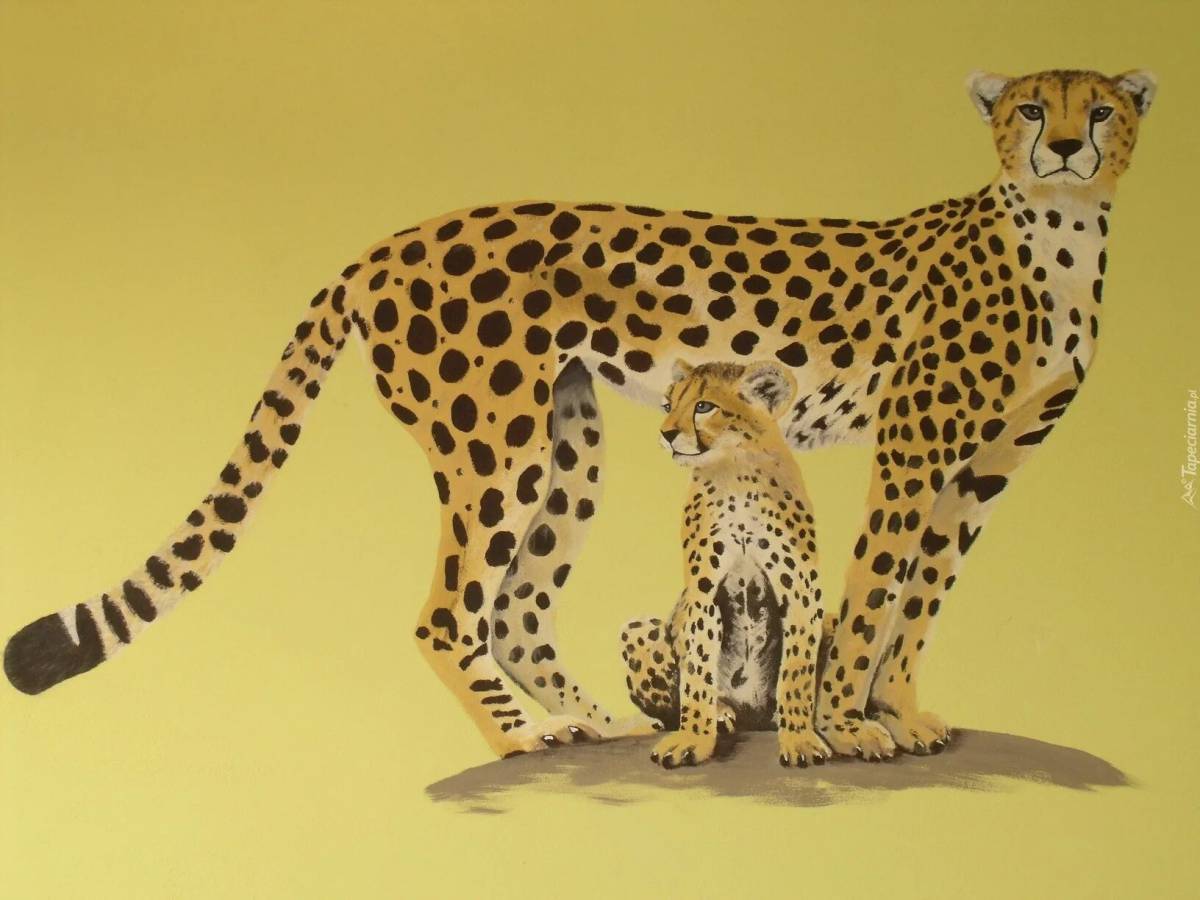 Леопард для детей #20
