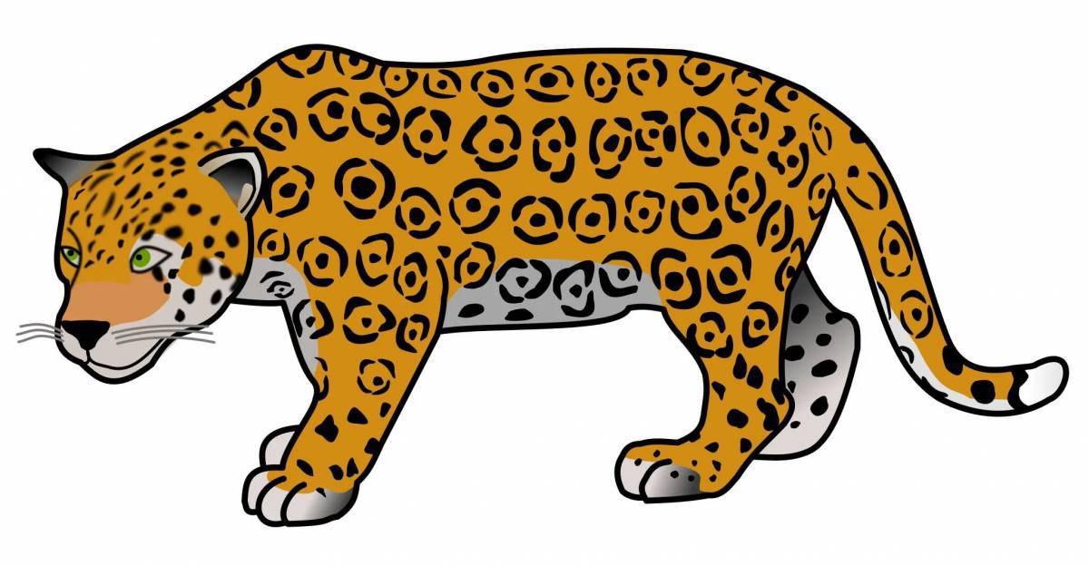 Леопард для детей #21