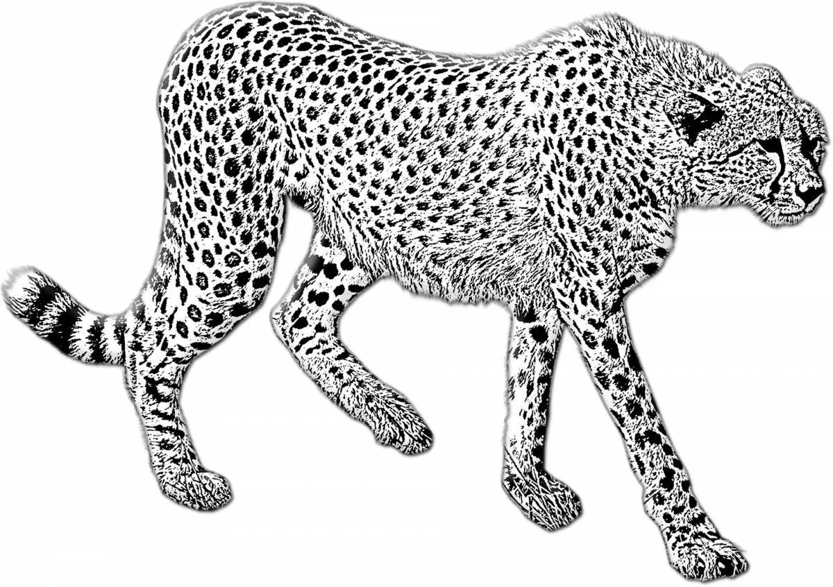 Леопард для детей #22