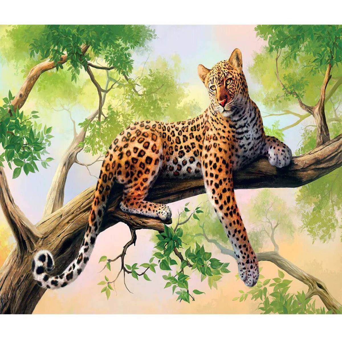 Леопард для детей #24