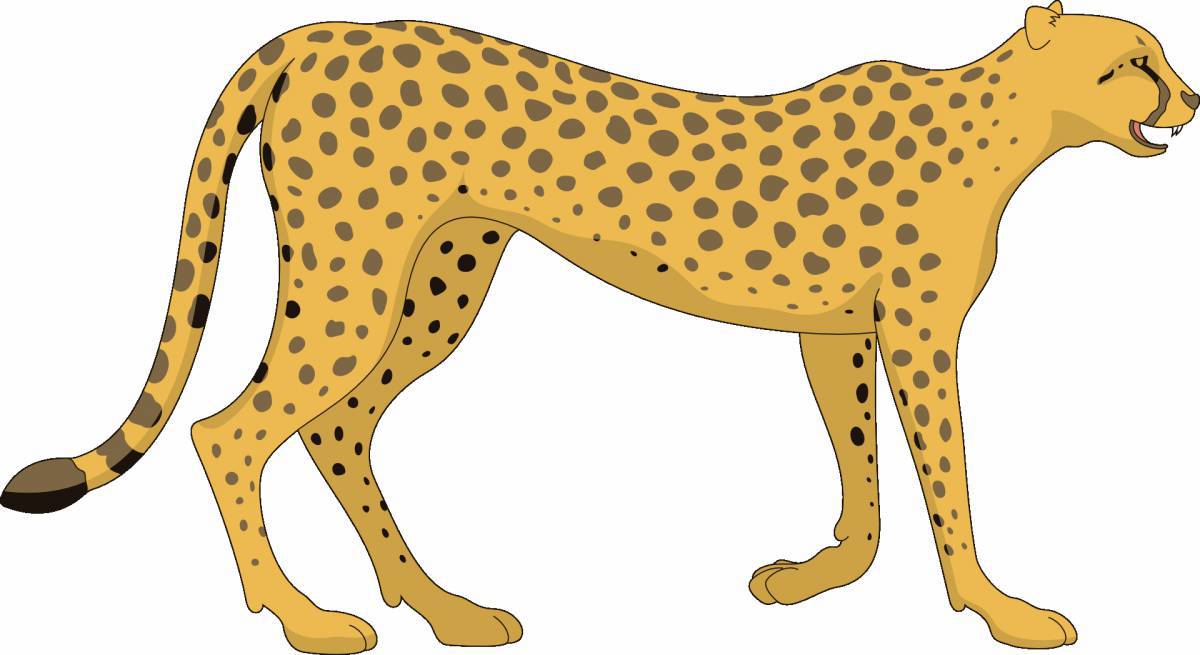 Леопард для детей #31