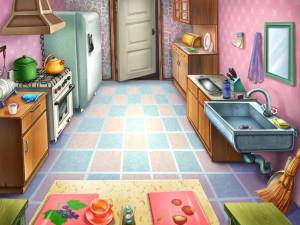 Раскраска кухня для детей #17 #100497