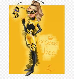 Раскраска леди пчела #32 #102607