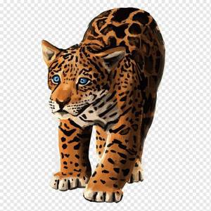 Раскраска леопард для детей #19 #102850