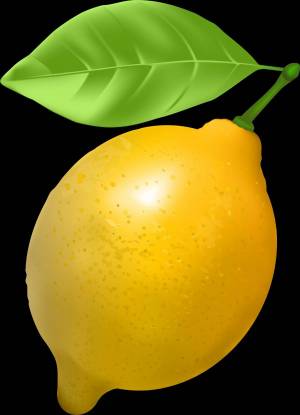 Раскраска лимон для детей #6 #103122