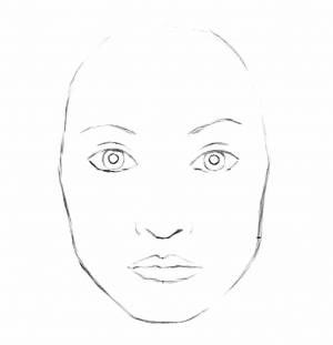 Раскраска лицо человека #25 #103860