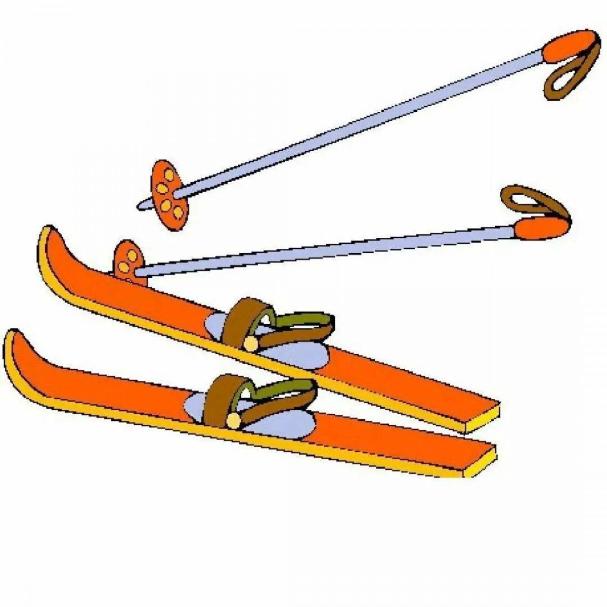 Лыжи для детей #3