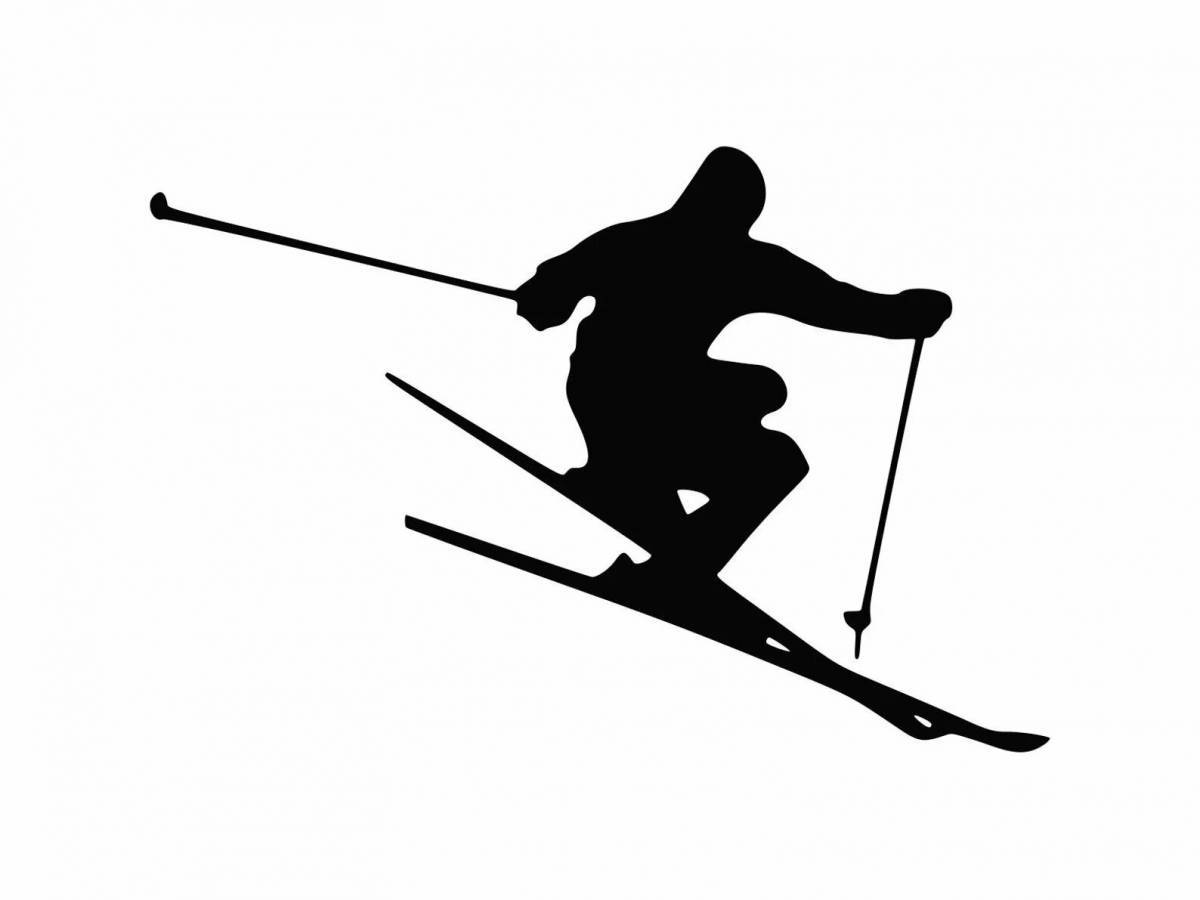 Лыжник #13