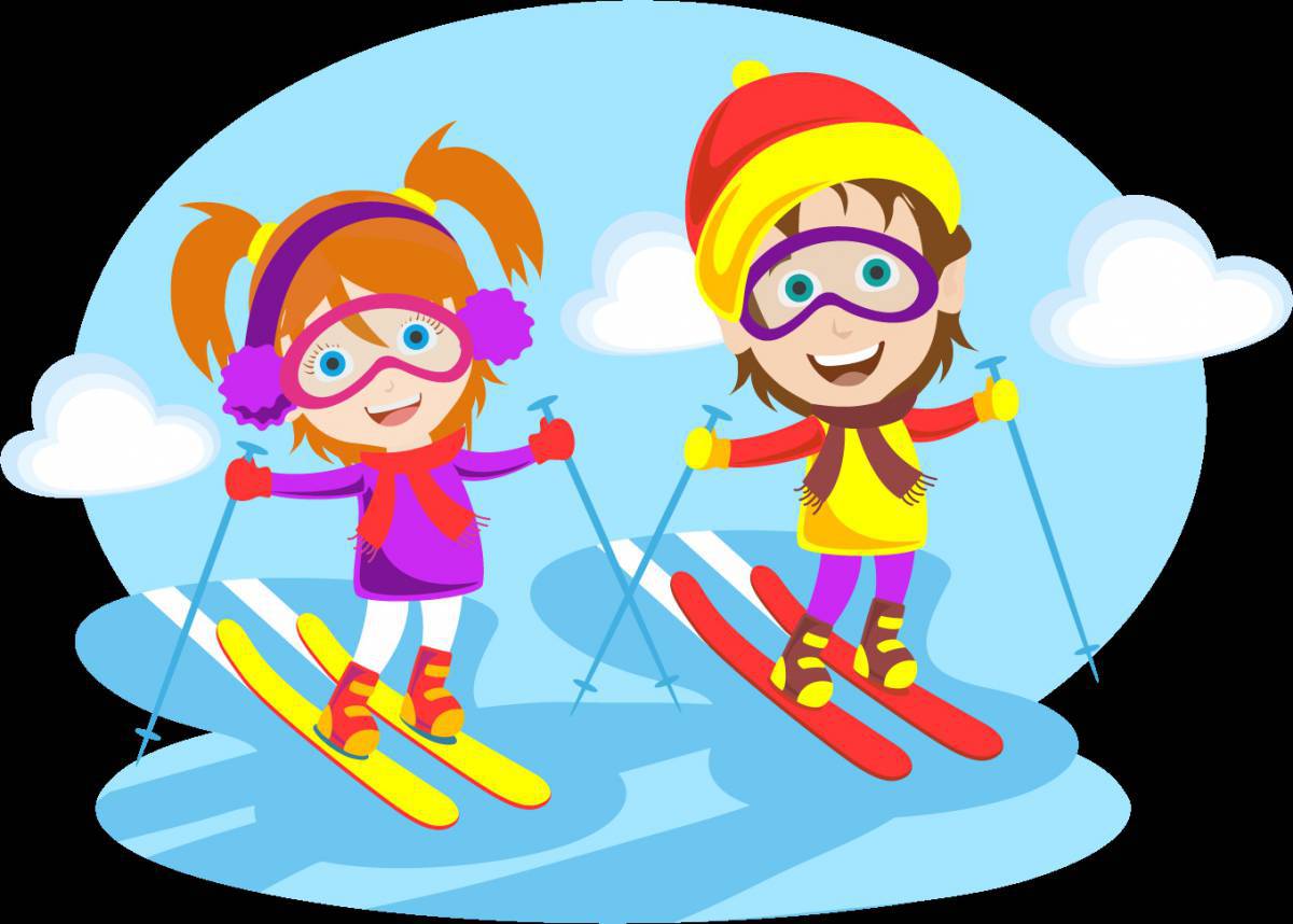 Лыжник для детей #7