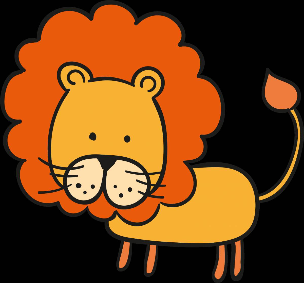 Льва для детей #9