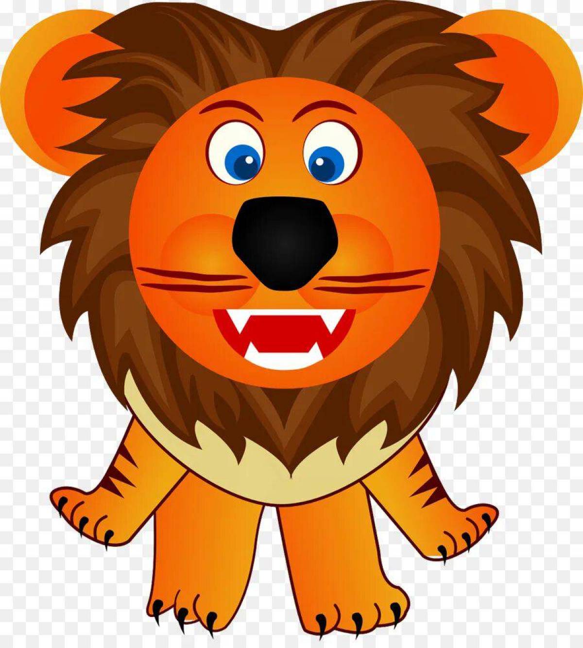 Льва для детей #24