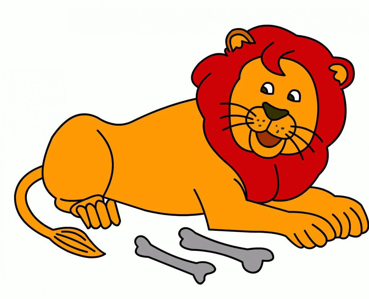 Льва для детей #35