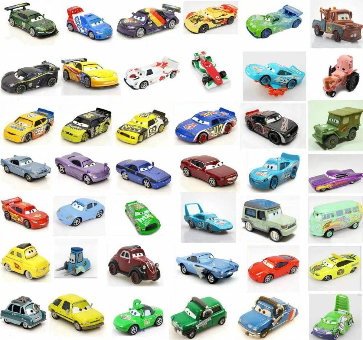 Cars 1 6 4. Дисней Пиксар карс игрушки. Коллекция машинок из тачек. Много машинок. Тачки игрушки коллекция.