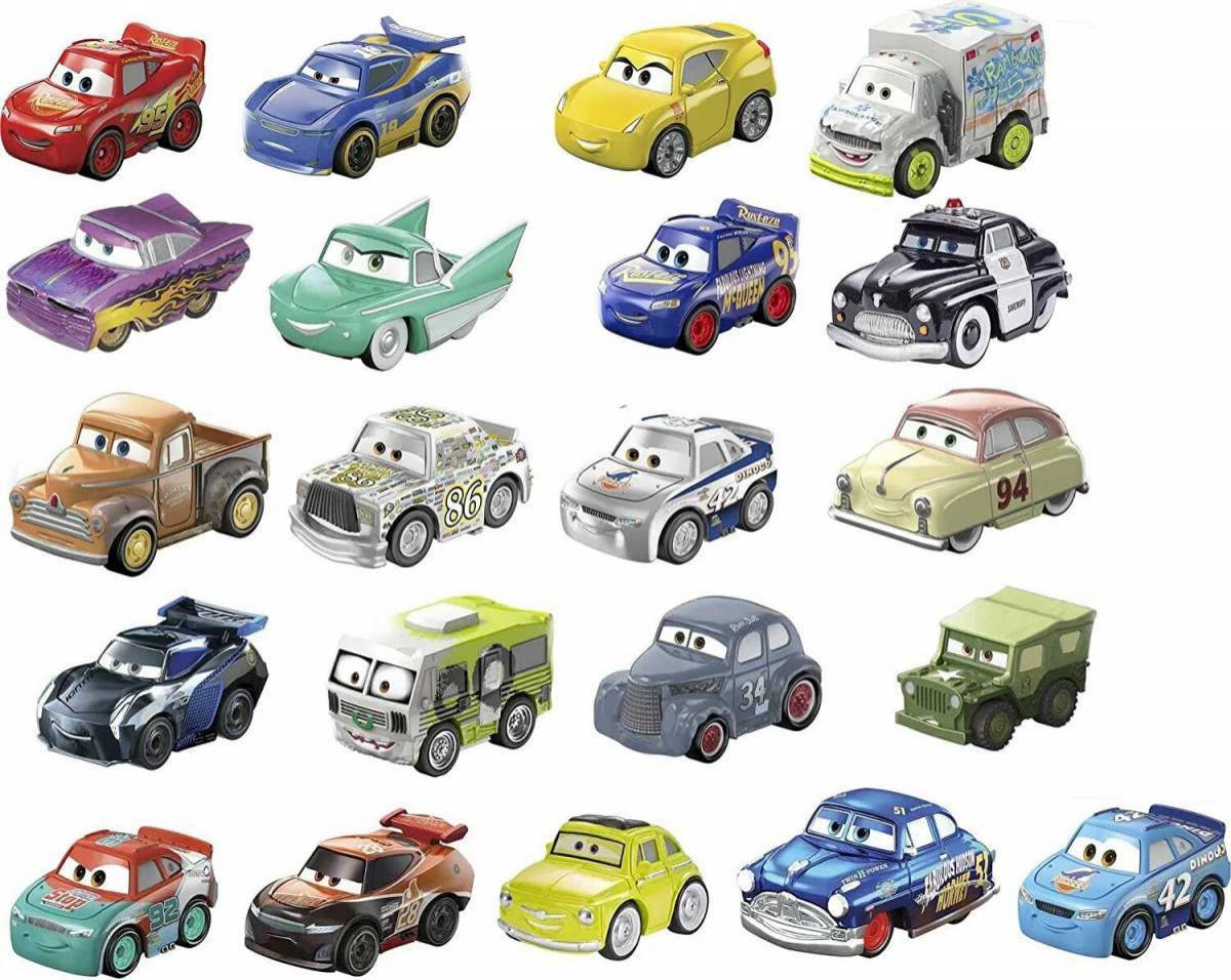 Машинки Дисней Пиксар cars. Набор машин Mattel cars Mini Racers. Disney Pixar автомобили Mini Racers 21-Pack. Мини машинки Тачки 3 Маттел.