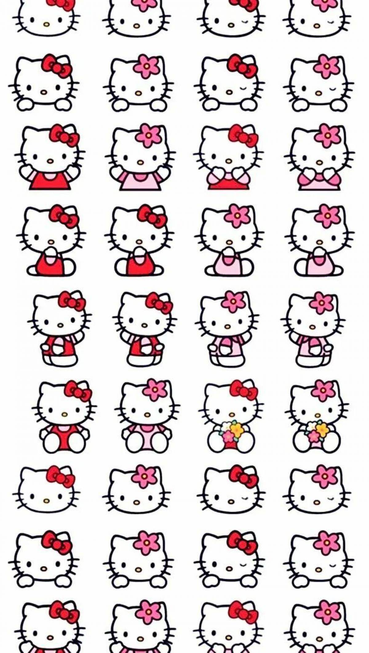 Маленькая hello kitty