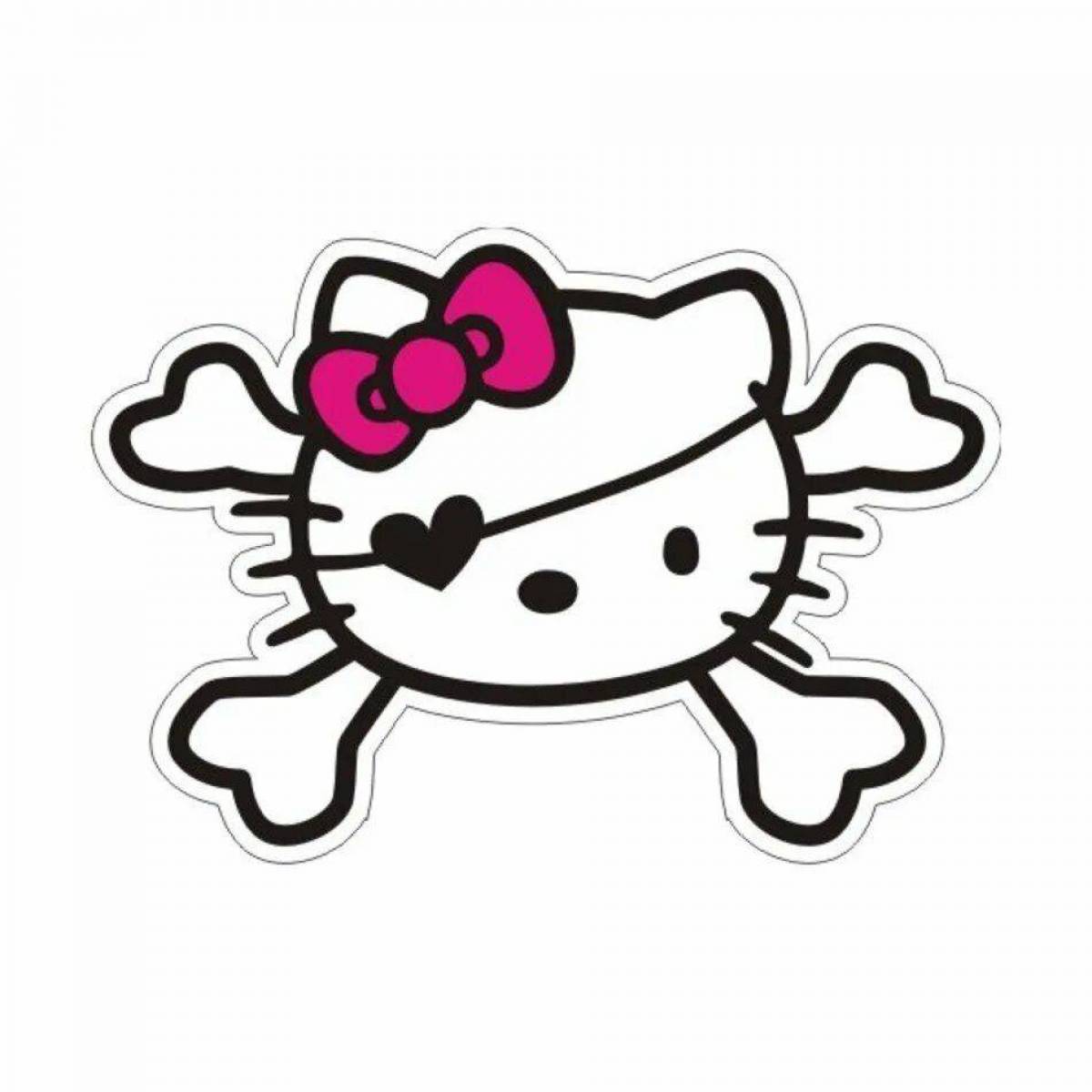 Hello kitty мини рисунки