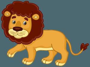 Раскраска льва для детей #1 #105584