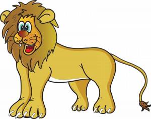 Раскраска льва для детей #20 #105603