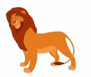 Раскраска льва для детей #23 #105606