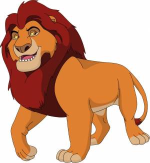 Раскраска льва для детей #28 #105611