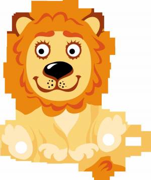 Раскраска льва для детей #30 #105613