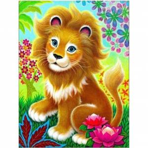 Раскраска львенок для детей #16 #105672