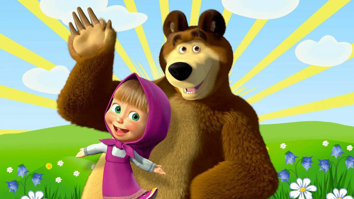 Маша и медведь для детей #30