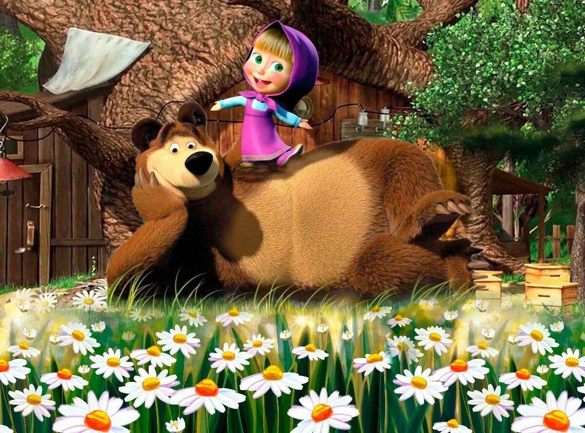 Маша и медведь для малышей #15