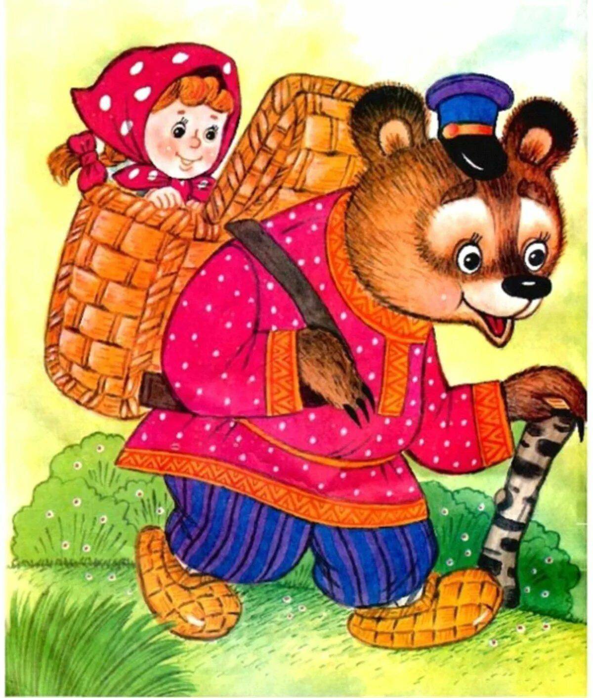 Маша и медведь сказка #2