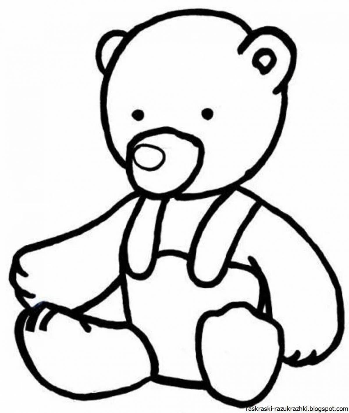 Медведь для детей 3 4 лет #9