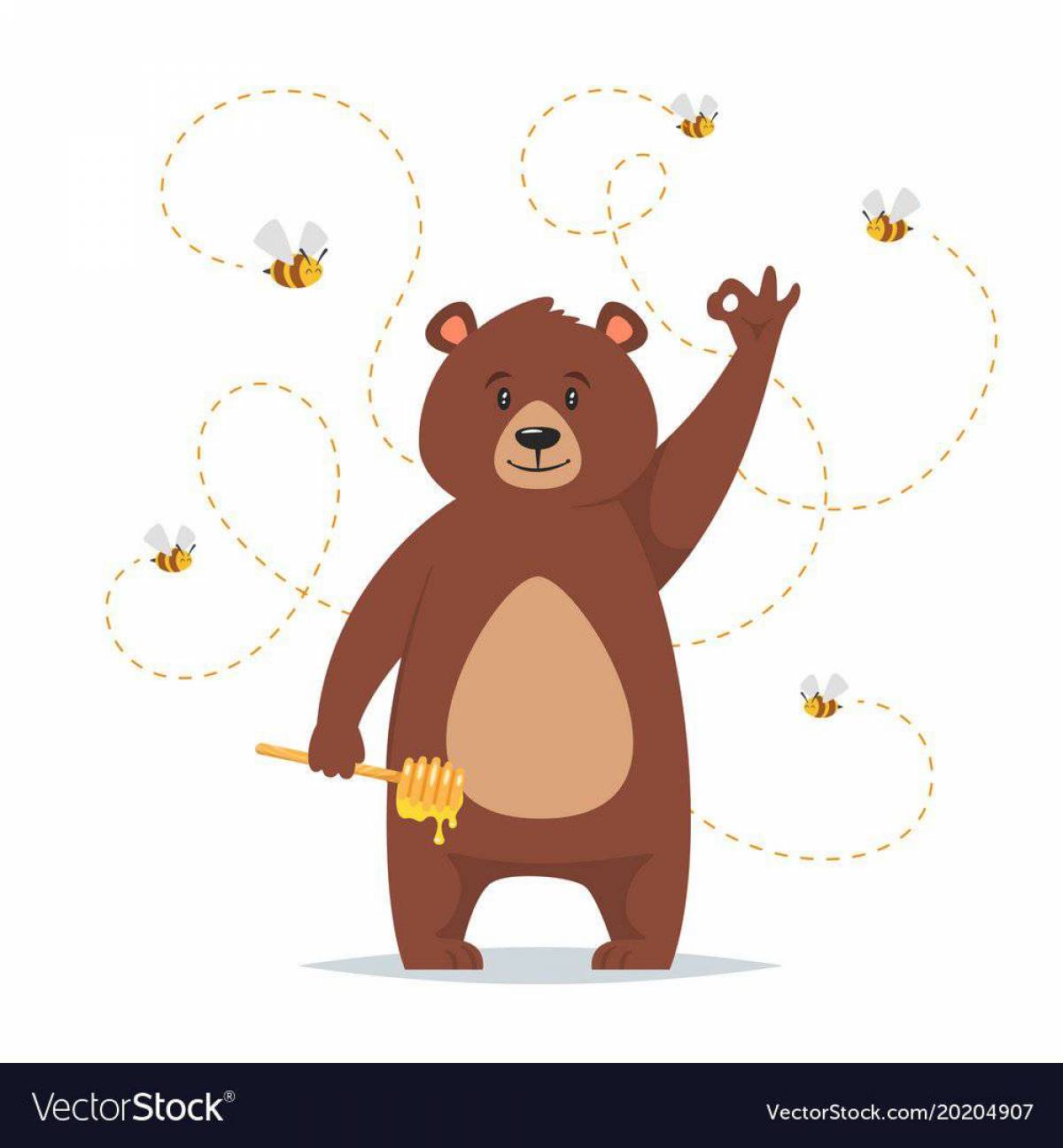 Медведь для детей 3 4 лет #11