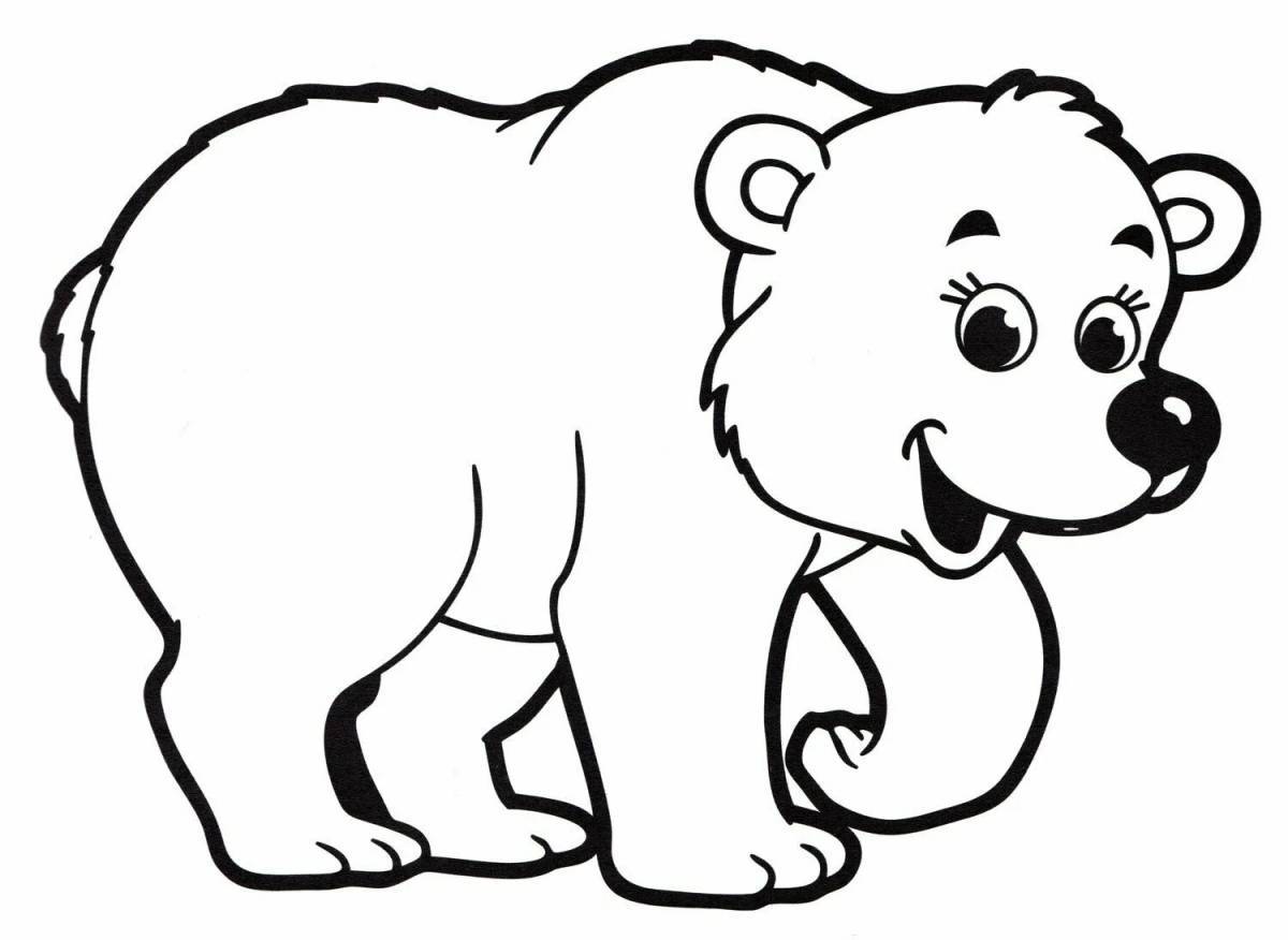 Медведь для детей 3 4 лет #33