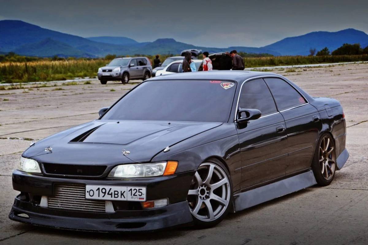 Toyota Chaser jzx100 рисунок