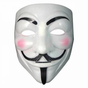 Раскраска маска анонимуса #15 #108608