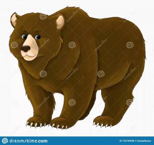 Раскраска медведь для детей 3 4 лет #28 #111953