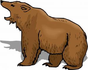 Раскраска медведь картинка для детей #3 #111998