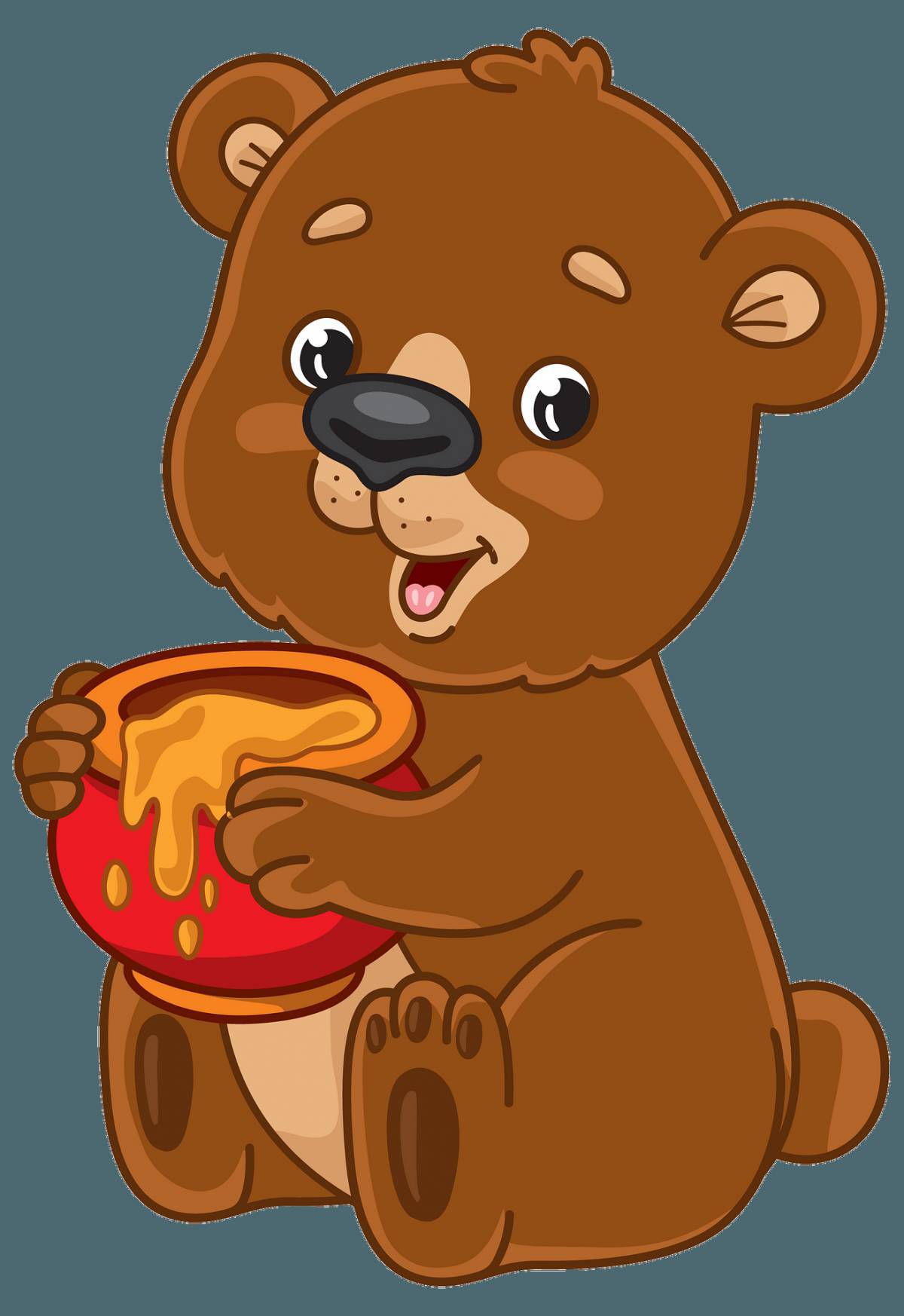 Медведь картинка для детей #18